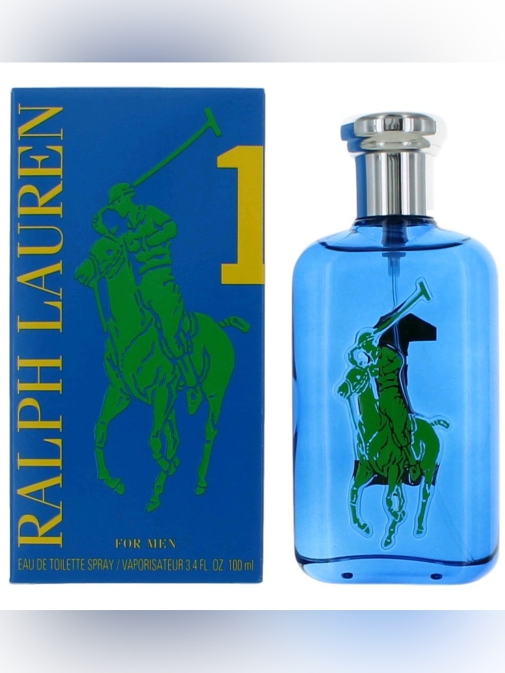 Ralph Lauren Polo Big Pony Blue #1 EDT  New sealed 100ml 3.4oz